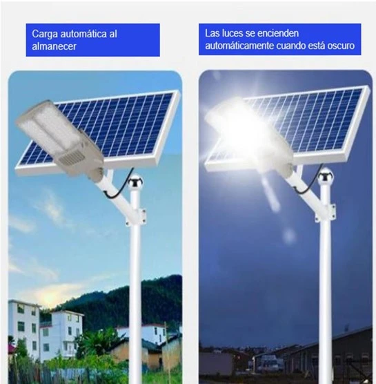 foco led solar exterior con sensor de movimiento chile