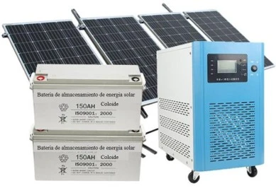 Generador solar para casa