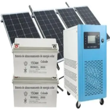 Generador solar para casa